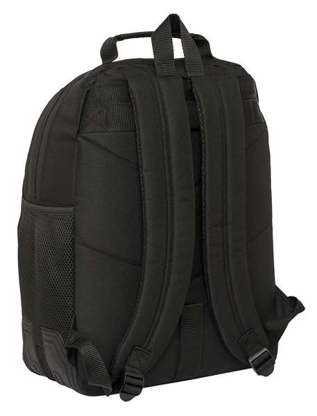 Mochila Escolar Kings League Porcinos Negro 32 x 42 x 15 cm