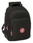 Mochila Escolar Kings League Porcinos Negro 32 x 42 x 15 cm