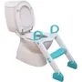 Dreambaby STEP-UP Reductor de Inodoro y Orinal de Entrenamiento, 2 Etapas Ajustables, Aqua
