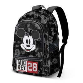 Karactermania Mochila Fight FAN 2.2 Mickey Mouse Negro