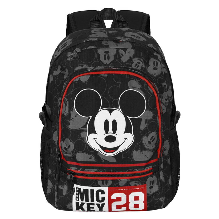 Karactermania Mochila Fight FAN 2.2 Mickey Mouse Negro