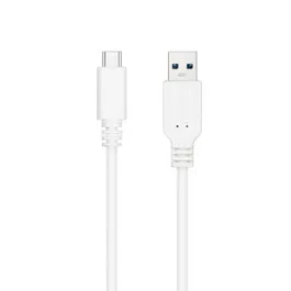Nano Cable 10.01.4001-W Cable USB 3.1 Tipo-C Macho - USB Macho 10Gbps 1m Blanco