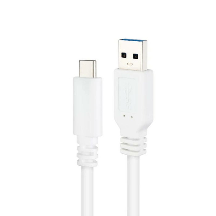 Nanocable Cable USB-C a USB-A 1m 10Gbps Blanco