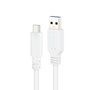 Nanocable Cable USB-C a USB-A 1m 10Gbps Blanco
