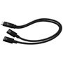 i-tec C31DUALSPLITTER Adaptador USB-C Macho a Doble USB-C Hembra (Datos/Audio + Carga) 100W