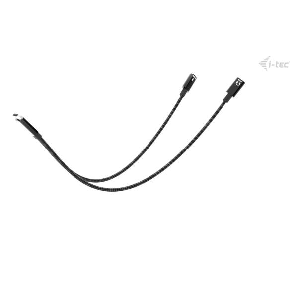 i-tec C31DUALSPLITTER Adaptador USB-C Macho a Doble USB-C Hembra (Datos/Audio + Carga) 100W i-tec C31DUALSPLITTER Adaptador USB-C Macho a Doble USB-C Hembra (Datos/Audio + Carga) 100W
