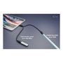 i-tec Cable USB-C Splitter Audio y Datos 1x USB-C PD 100W 1x USB-C 2.0 para Micrófono o Datos 480Mbps Carga Rápida 100W