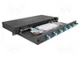 DeLOCK Caja de empalme de fibra óptica 19″ 6 x LC Duplex OM3 1U