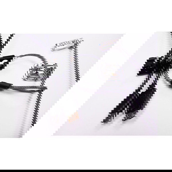 Targus ASP20GLX Cable Security para Escritorio, Negro Targus ASP20GLX Cable Security para Escritorio, Negro