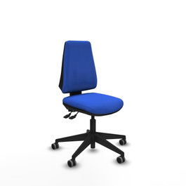 PIQUERAS Y CRESPO Silla de oficina Elche Azul sin brazos