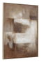 DKD Home Decor Cuadro Lienzo Abstracto Pack de 2, 92x122 cm