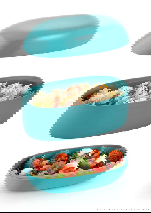 Alessi SA02 Laz Food À Porter Fiambrera de Resina, Verde