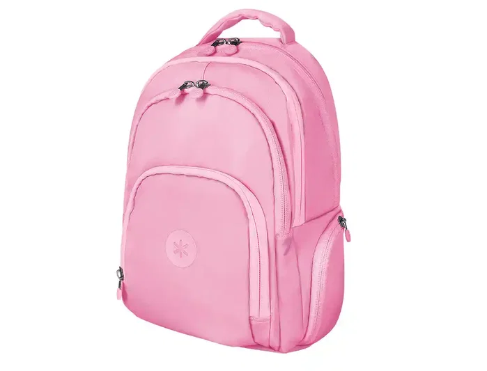Antartik Mochila Fusion Flex Multibolsillo Rosa 19L