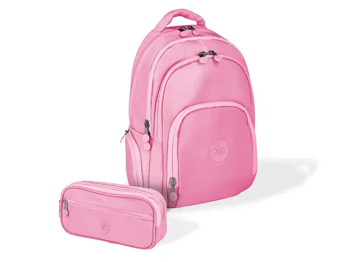 Antartik Mochila Fusion Flex Multibolsillo Rosa 19L