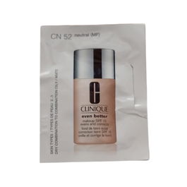Even Better, Sin parabenos, Hidratante, Base líquida, CN 52, Neutral, SPF 15, 5 ml *Muestra