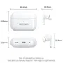 Vention Auriculares Bluetooth Echo Lite E11 True Wireless, Bluetooth 5.4, Autonomía 6h, Blancos