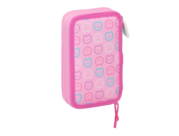 Safta Plumier Escolar Doble Gabby's Dollhouse Party 28 piezas