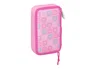 Safta Plumier Escolar Doble Gabby's Dollhouse Party 28 piezas