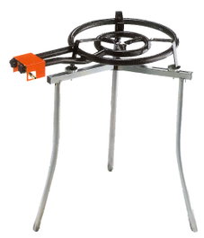 Soporte para paelleras de hasta Ø60 cm con 3 patas y 70 cm de altura