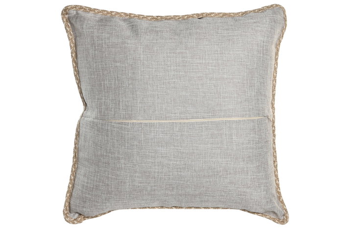 DKD Home Decor Cojín Tropical Azul Verde 15 x 45 x 45 cm (6 Unidades)