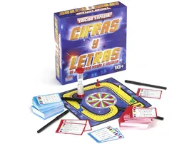 Falomir Cifras y Letras Juego de Mesa Didáctico para Calcular y Agilizar el Idioma Castellano a partir de 10 Años