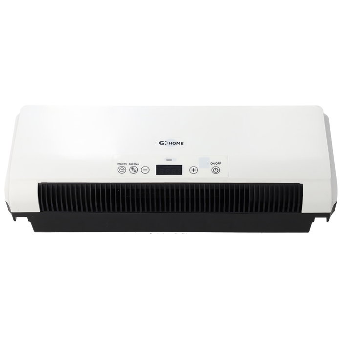 Calefactor Split de Pared 1600W con Control Remoto, Temporizador 24h y Termostato Regulable, Blanco - Ideal para 25m2 Calefactor Split de Pared 1600W con Control Remoto, Temporizador 24h y Termostato Regulable, Blanco - Ideal para 25m2