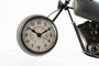 DKD Home Decor Reloj Pared Vintage Gris Negro 44 x 21 x 8 cm (2 Unidades)