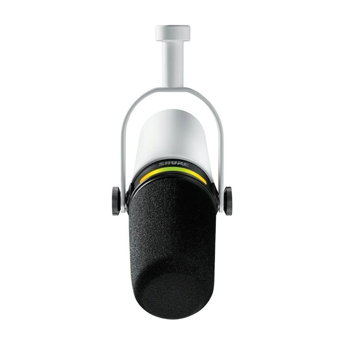 Shure MV7+ Blanco (USB-C + XLR)