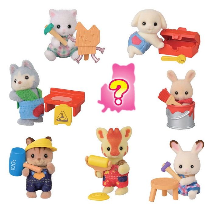 Sylvanian Families: Obra Amigos del bebé Bolsa Sorpresa Figura 5 cm Display (16)