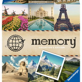 Ravensburger 27379 - Juego de Mesa Memory Viaggi Collector's Edition, Memoria y Búsqueda, Juguete Educativo a partir de 3 años