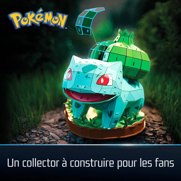 SPIN MASTER Puzzle 4D Pokémon Bulbasaur de 195 piezas