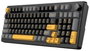 White Shark Excalibur Teclado Gaming Mecánico KTT Wine Red RGB Hot-Swap Negro