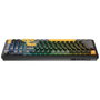 White Shark Excalibur Teclado Gaming Mecánico KTT Wine Red RGB Hot-Swap Negro