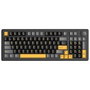 White Shark Excalibur Teclado Gaming Mecánico KTT Wine Red RGB Hot-Swap Negro