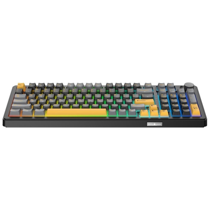 White Shark Excalibur Teclado Gaming Mecánico KTT Wine Red RGB Hot-Swap Negro