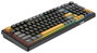 White Shark Excalibur Teclado Gaming Mecánico KTT Wine Red RGB Hot-Swap Negro