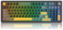White Shark Excalibur Teclado Gaming Mecánico KTT Wine Red RGB Hot-Swap Negro