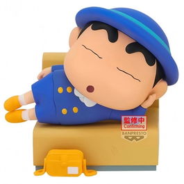 Banpresto Figura Crayon Shinchan Nakayoshi Memories con Bochan 7 cm PVC Coleccionable Anime
