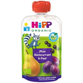 HIPP Potitos BIO De Ciruela, Pera y Grosella 100G - S/A S/L