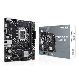 ASUS PRIME H610M-D LGA 1700 DDR5 HDMI/VGA PCIE4.0 4SATA3 USB3.2 MATX