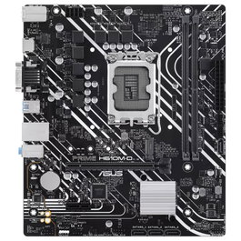 Asus 90MB1G80-M0EAY0 Placa Base H610M-D para Intel Socket LGA 1700, DDR5, Micro ATX