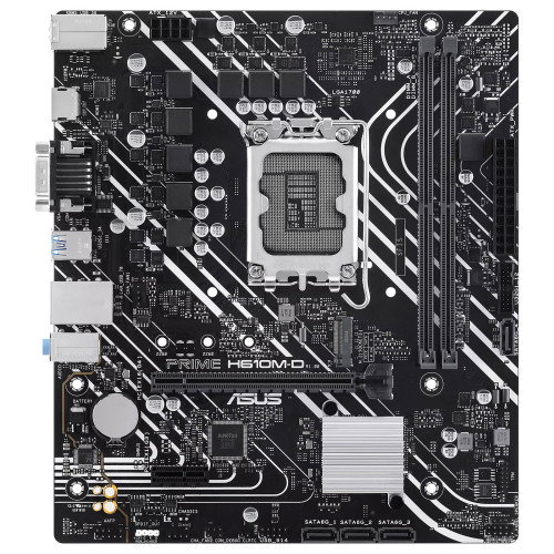Asus 90MB1G80-M0EAY0 Placa Base H610M-D para Intel Socket LGA 1700, DDR5, Micro ATX Asus 90MB1G80-M0EAY0 Placa Base H610M-D para Intel Socket LGA 1700, DDR5, Micro ATX