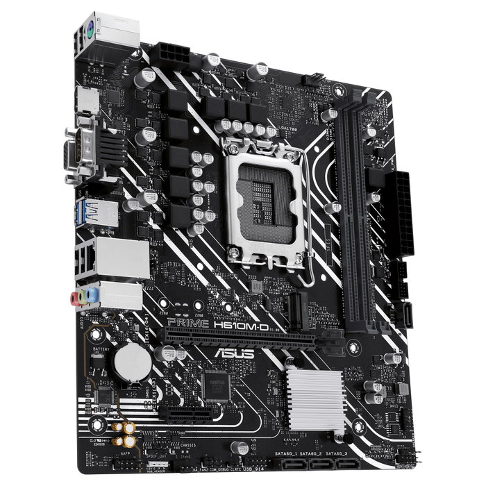 ASUS PRIME H610M-D DDR5 LGA 1700 Micro ATX