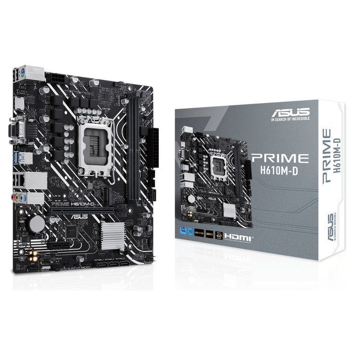 ASUS PRIME H610M-D DDR5 LGA 1700 Micro ATX