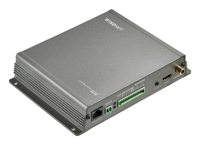 Hanwha Wisenet Codificador de Vídeo IP 4 Canales 5MP H.265 Hanwha Wisenet Codificador de Vídeo IP 4 Canales 5MP H.265