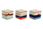 DKD Home Decor Salero Teide 750ml Surtido de 3 Unidades