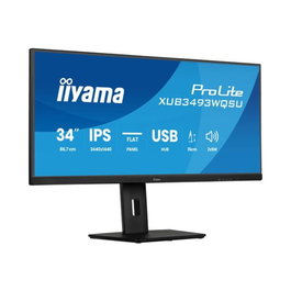 Iiyama Monitor 34" UltraWide Quad HD 3440x1440 144Hz IPS 1ms XUB3493WQSU-B6