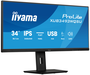 iiyama ProLite XUB3493WQSU-B6 Monitor de 34 pulgadas UWQHD IPS 120Hz Black