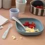 Beaba Set 4 Cucharas Primera Comida Silicona Suave Rainbow