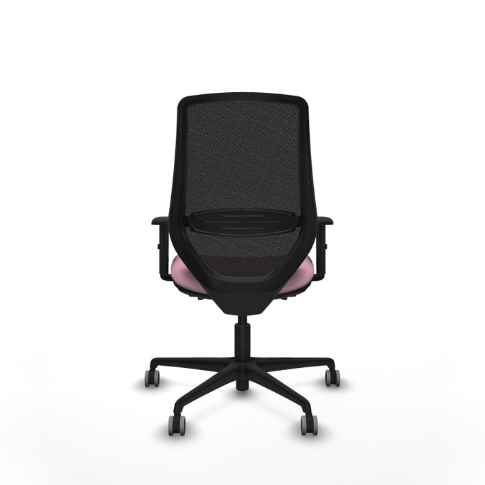 PIQUERAS Y CRESPO Silla de oficina Mardos Rosa con Malla Negra PIQUERAS Y CRESPO Silla de oficina Mardos Rosa con Malla Negra